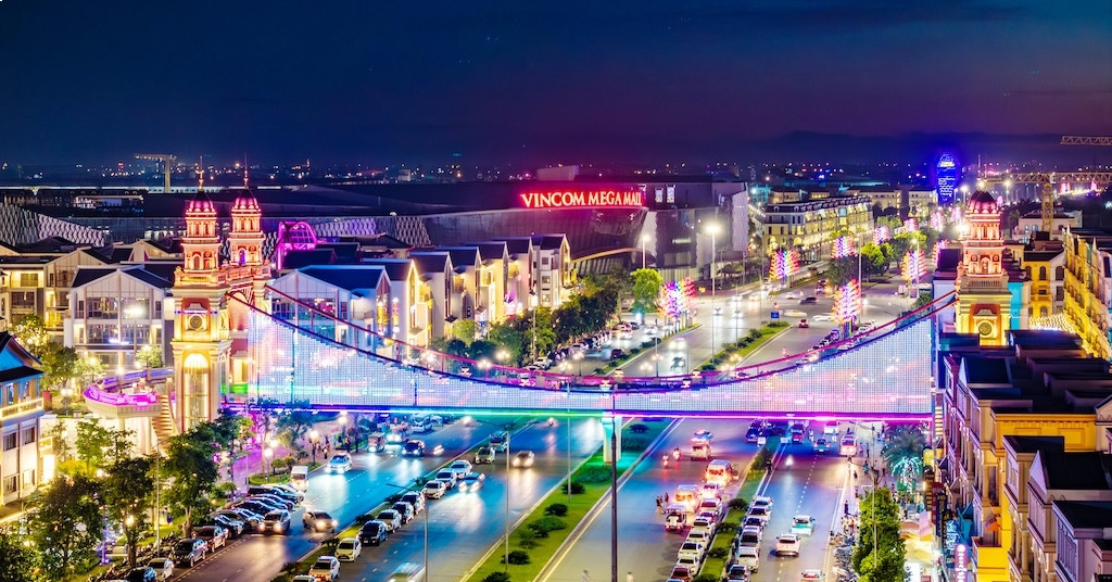 Vincom Mega Mall Ocean City quy tụ hàng trăm thương hiệu quốc tế