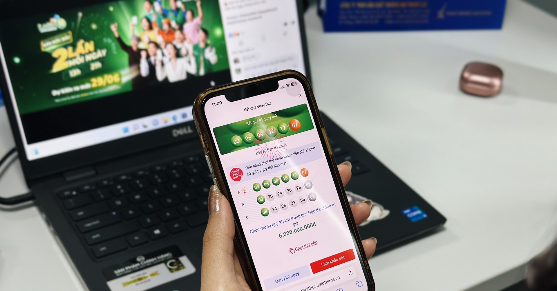 Xổ số mới của Vietlott gây chú ý