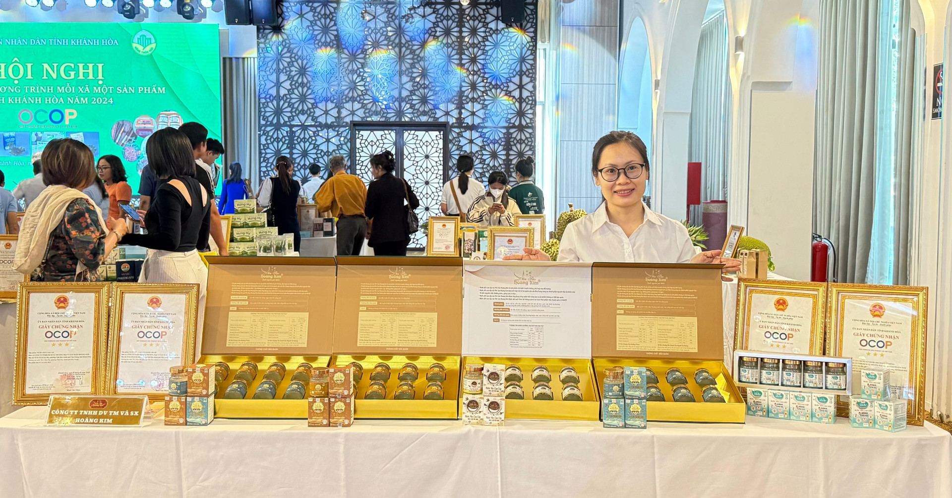 Yến Sào Hoàng Kim nhận chứng nhận OCOP 4 sao