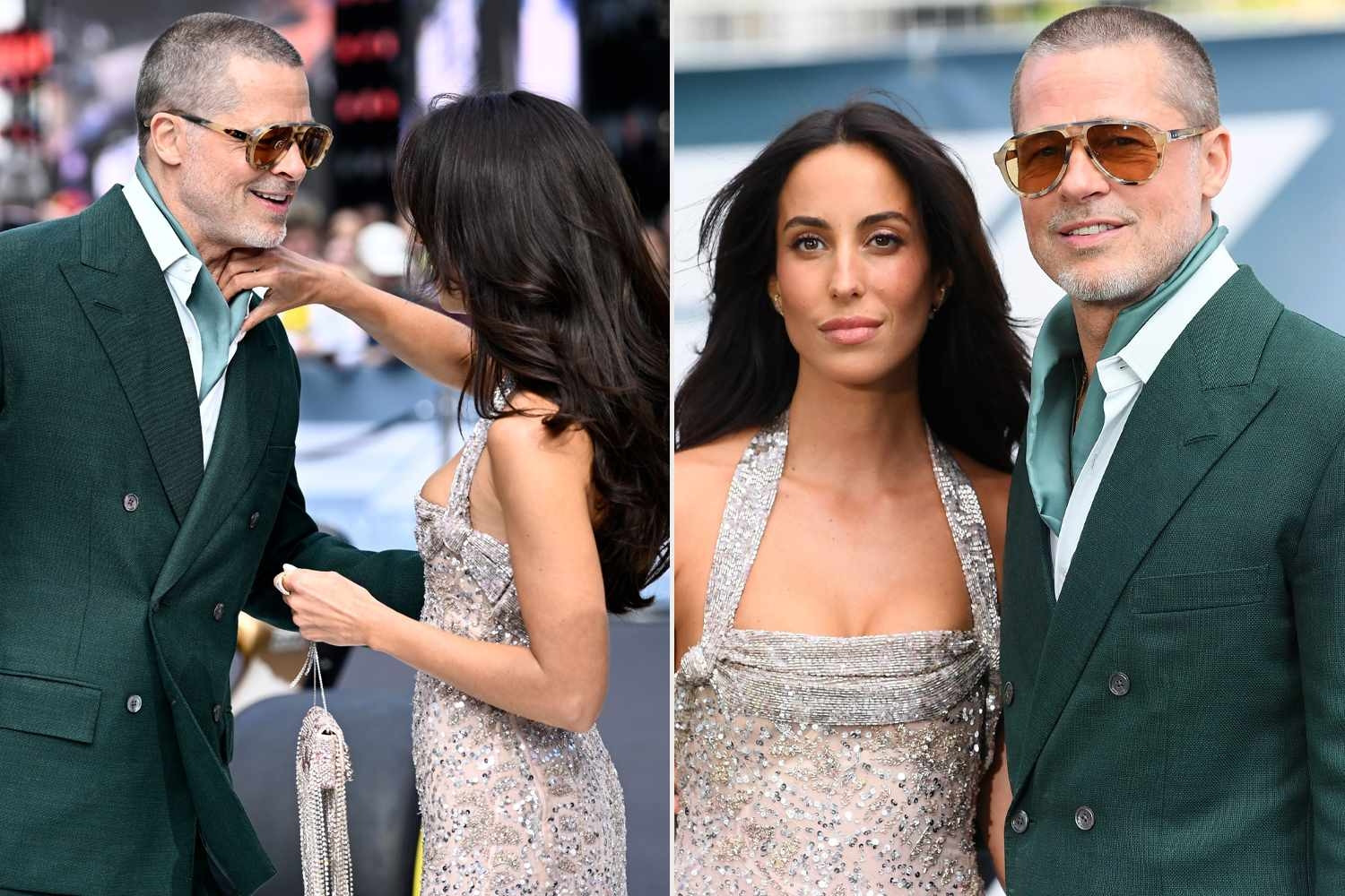 Brad Pitt lên đồ sành điệu ở tuổi 62, 'tình bể bình' bên bạn gái kém 27 tuổi