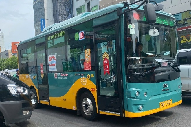 TPHCM khai thác thêm 37 tuyến buýt mới sử dụng năng lượng sạch