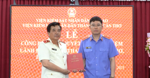 Ông Nguyễn Thanh Liêm làm Viện trưởng Viện kiểm sát nhân dân TP Cần Thơ mới