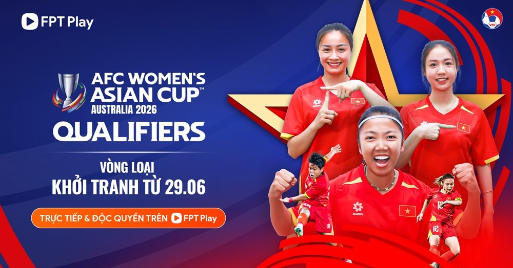 Xem trực tiếp tuyển nữ Việt Nam đá vòng loại Asian Cup 2026 trên kênh nào?