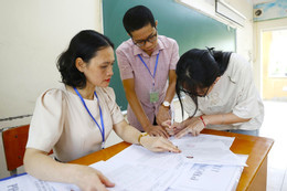 7.341 thí sinh bỏ thi môn Toán, 15 em bị đình chỉ ngày đầu thi tốt nghiệp THPT