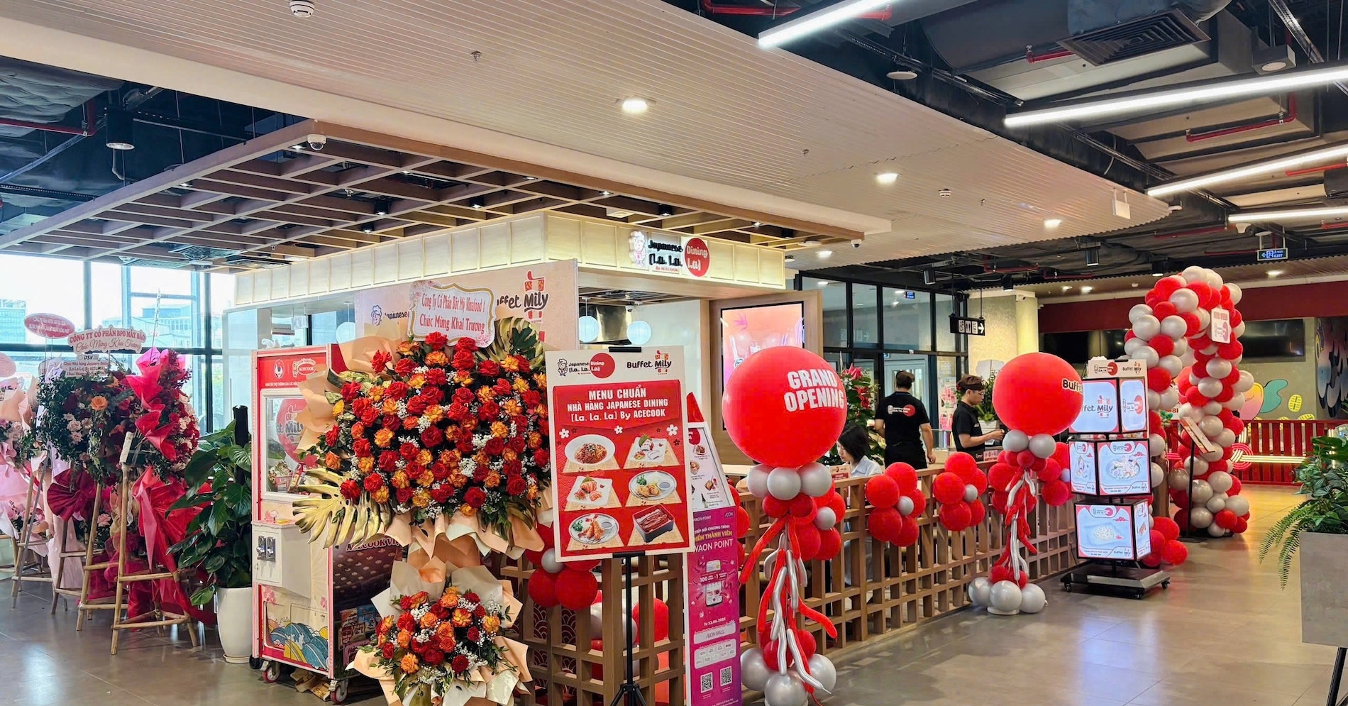 Acecook Việt Nam khai trương nhà hàng ở Aeon Mall Xuân Thủy, Hà Nội
