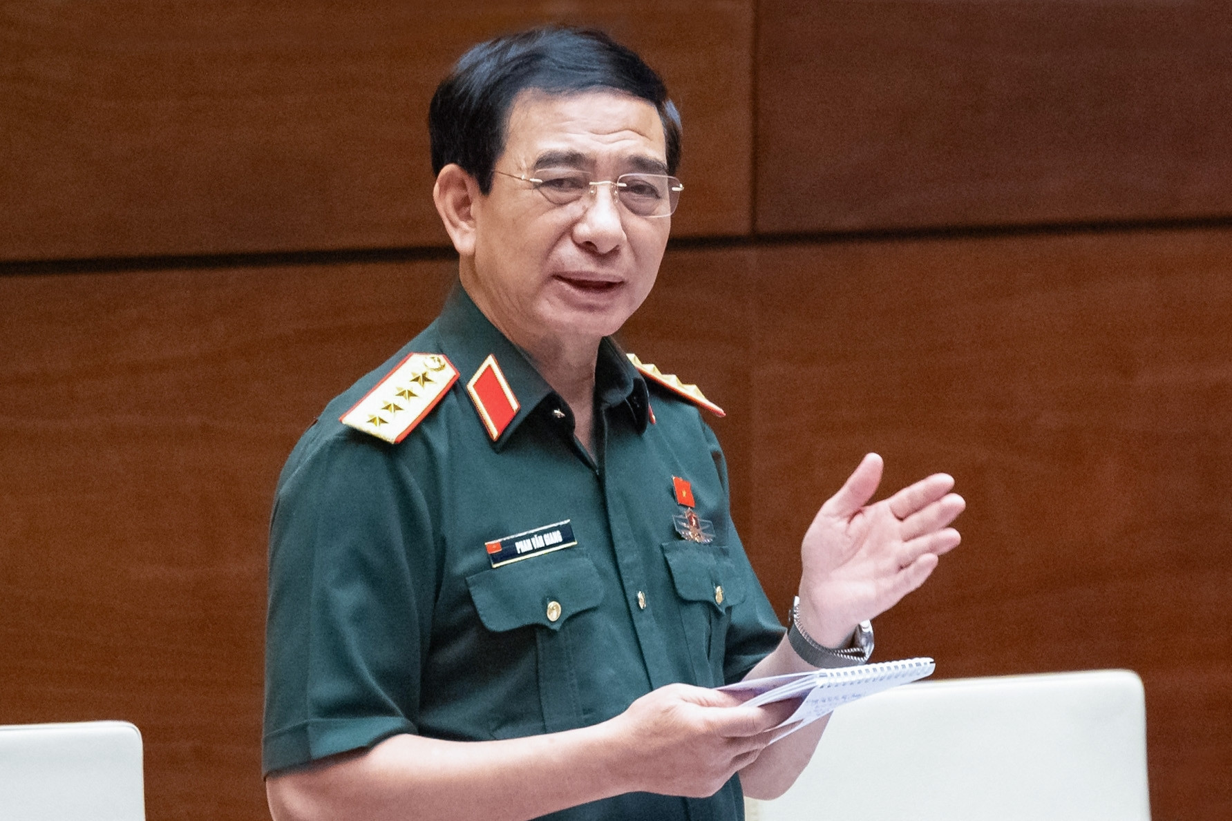 Đại tướng Phan Văn Giang nói về đội tuần tra đặc biệt trong tình trạng khẩn cấp