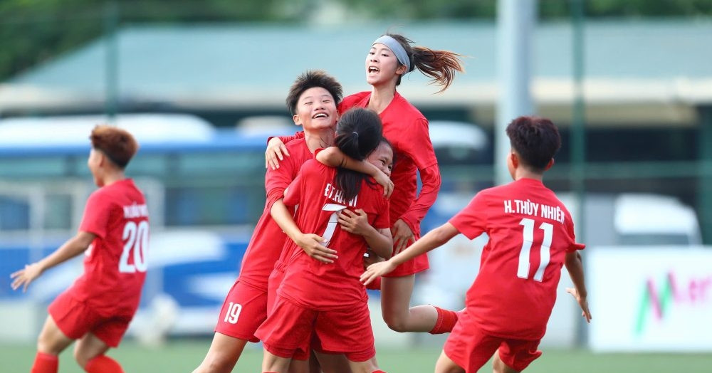 Hà Nội vô địch lượt đi giải U16 bóng đá nữ quốc gia 2025