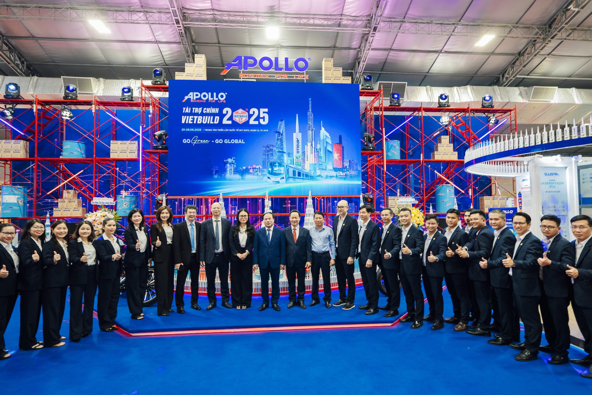 Apollo Silicone thúc đẩy giá trị xanh trong ngành xây dựng
