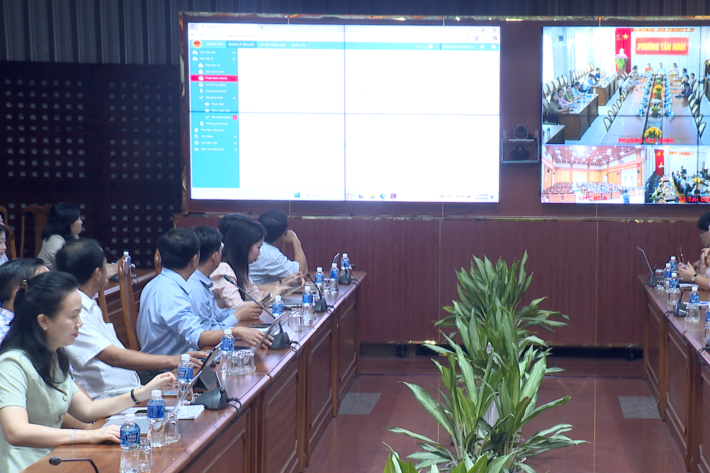 Tây Ninh: Vận hành thử nghiệm hoạt động tổ chức bộ máy cấp xã mới