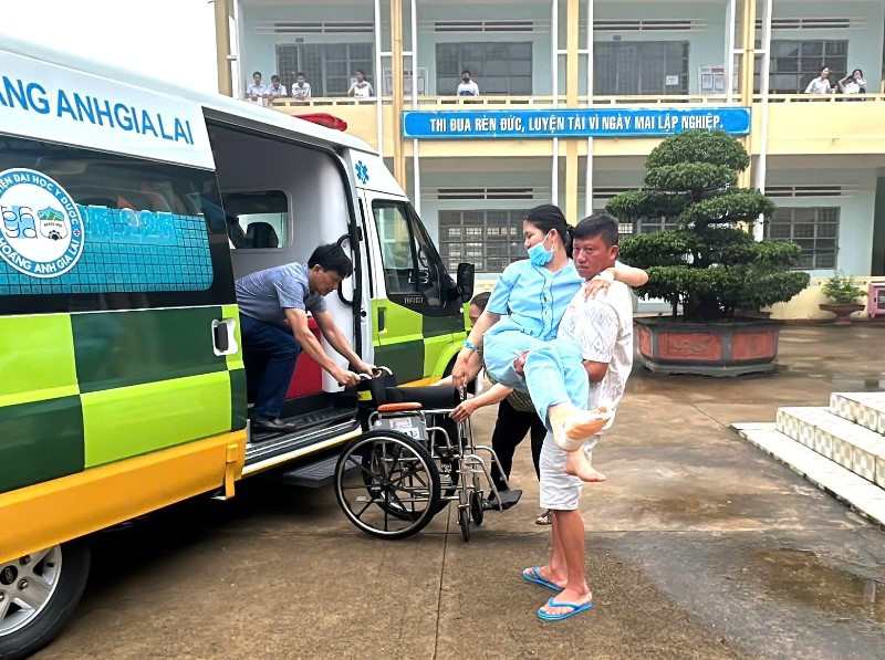 Thí sinh gặp nạn trước kỳ thi 2.jpg