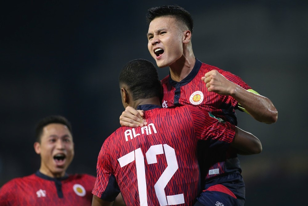 Quang Hải chói sáng, CAHN hạ Thể Công để vào chung kết Cúp Quốc gia