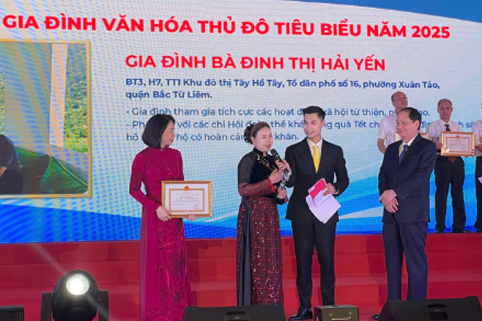 Vinh danh 80 gia đình văn hóa Thủ đô tiêu biểu năm 2025