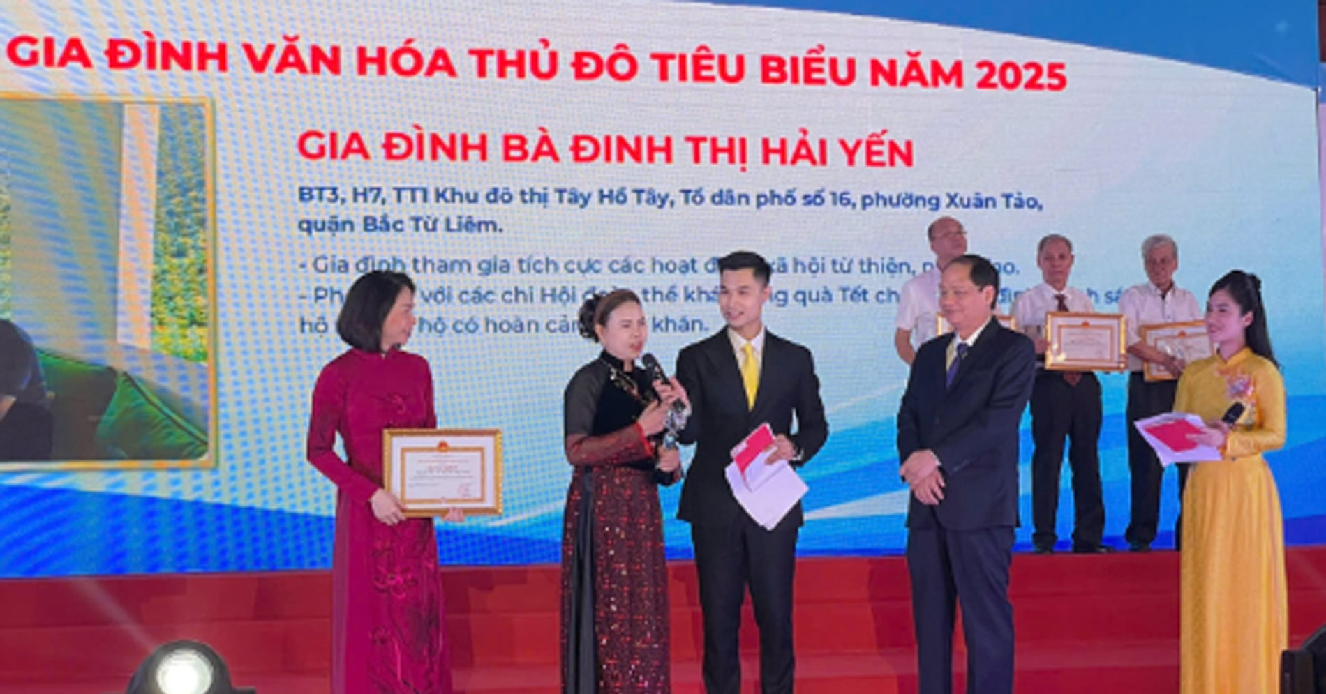 Vinh danh 80 gia đình văn hóa Thủ đô tiêu biểu năm 2025