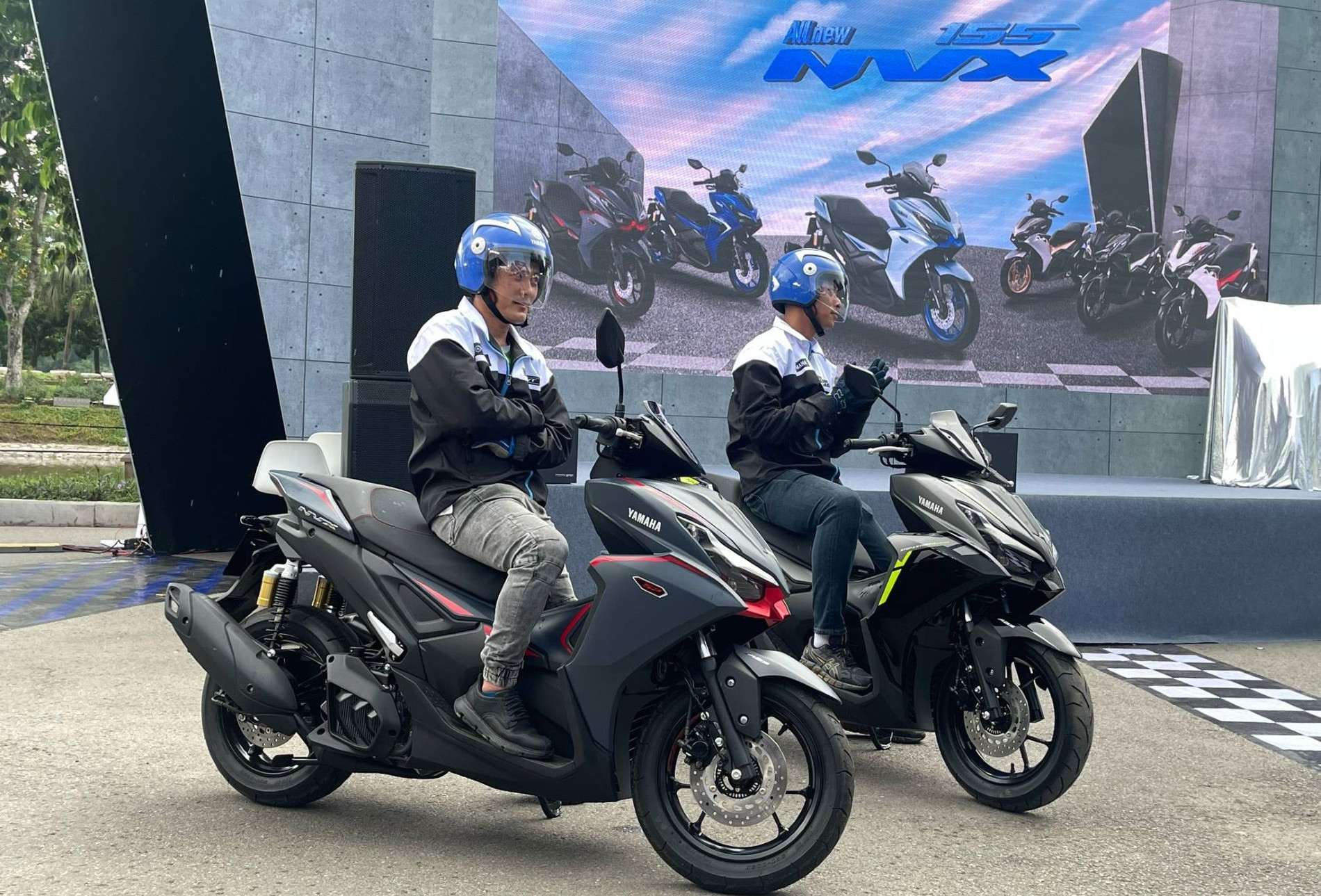 Xe tay ga thể thao Yamaha NVX được làm mới, có gì để 'đấu' với Honda Air Blade?