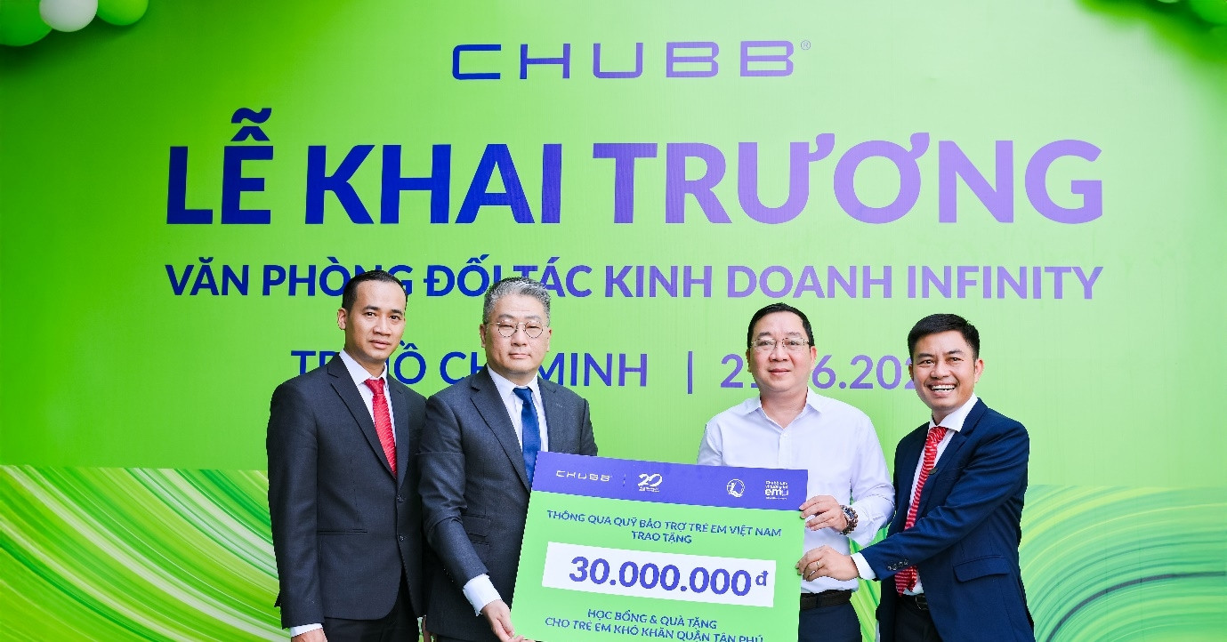 Chubb Life Việt Nam mở thêm 2 văn phòng Infinity tại TP.HCM