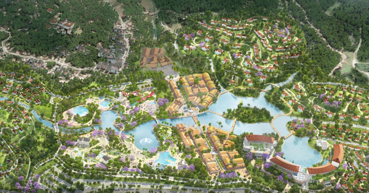 Sun Group khởi công Tổ hợp nghỉ dưỡng khoáng nóng hơn 21.000 tỷ đồng ở Hòa Bình