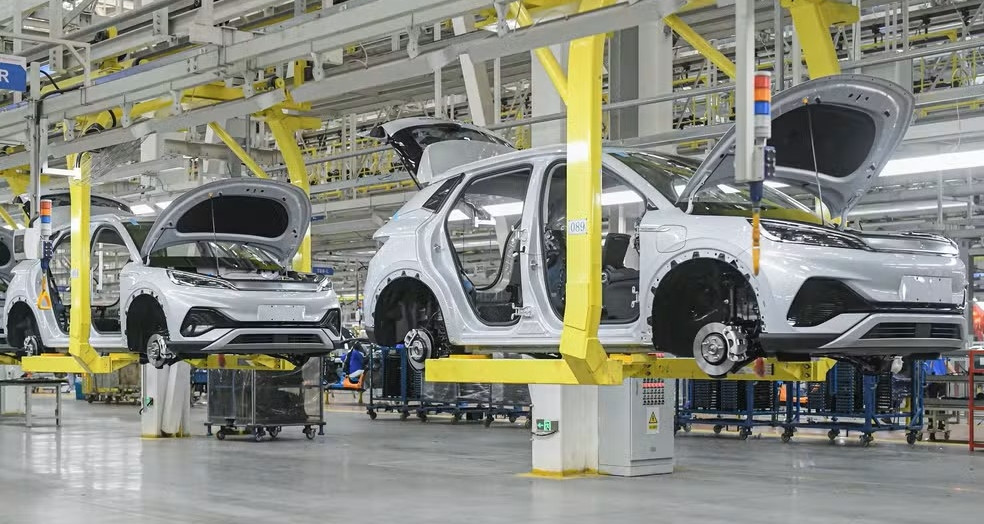 Xe điện BYD tồn kho lớn nhất Trung Quốc