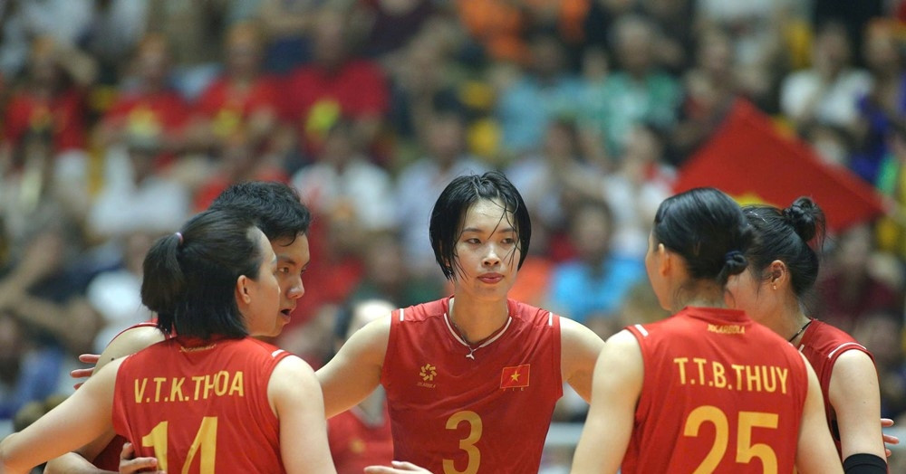 Trực tiếp bóng chuyền nữ Việt Nam 1-0 Australia (Set 2)