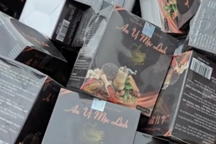 Bộ Y tế cảnh báo về thực phẩm chức năng An vị Mộc Linh từng bị vứt đống ở vỉa hè