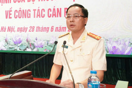 Đại tá Lê Văn Tuân được bổ nhiệm giữ chức Phó Giám đốc Công an TP Hà Nội
