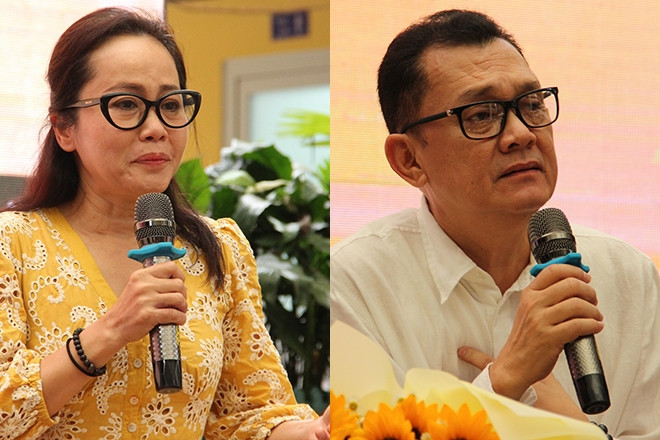 Diễn viên Kim Huyền khóc nức nở khi kể về NSƯT Hữu Châu