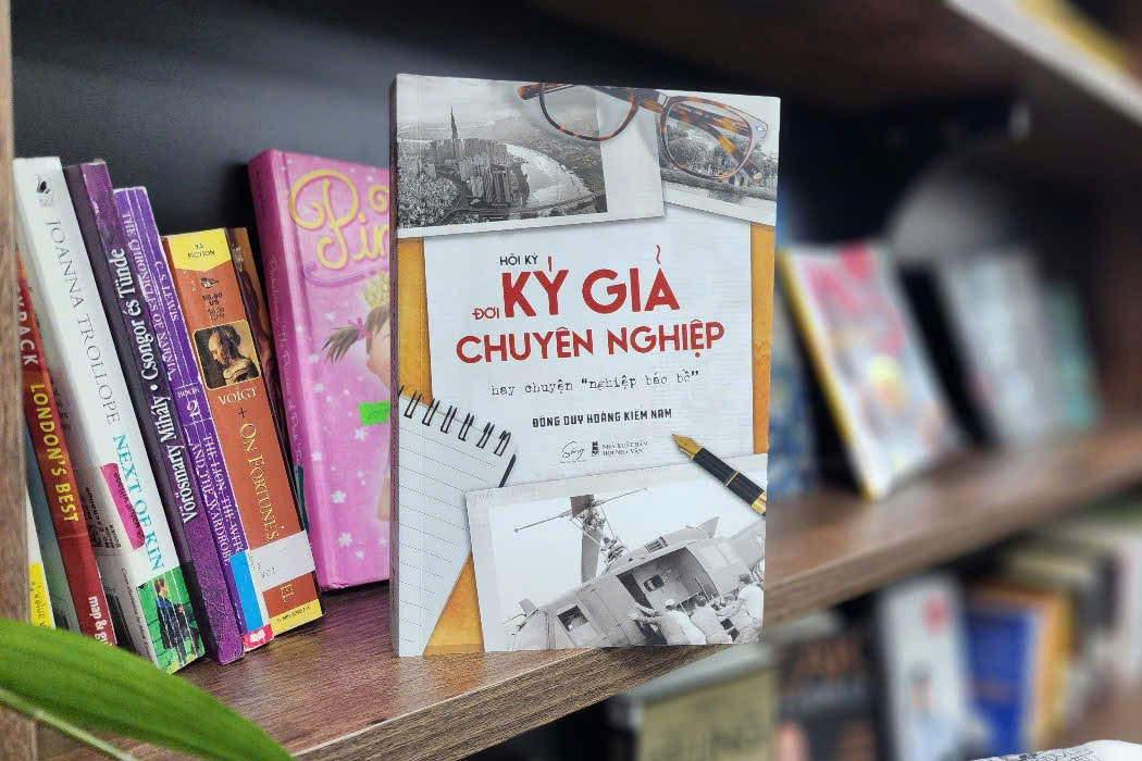 'Đời ký giả chuyên nghiệp' của nhà báo Hoàng Kiếm Nam