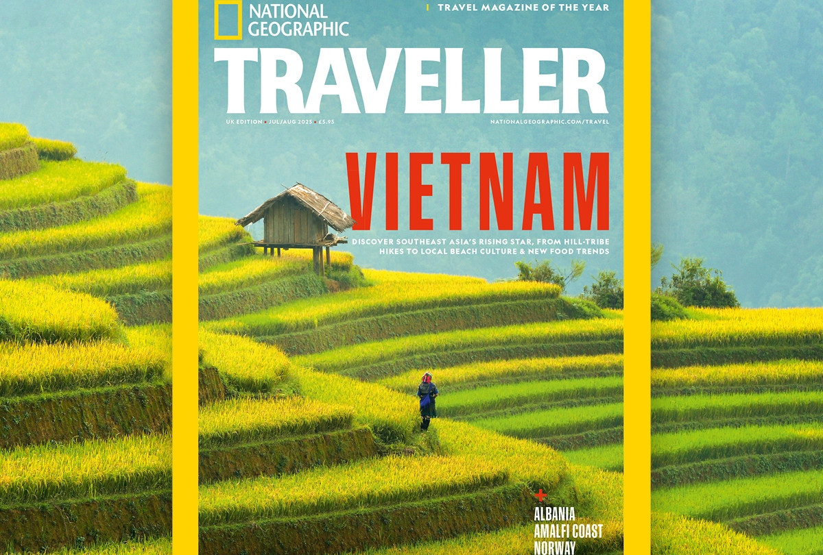 Việt Nam xuất hiện nổi bật trên bìa tạp chí du lịch hàng đầu thế giới