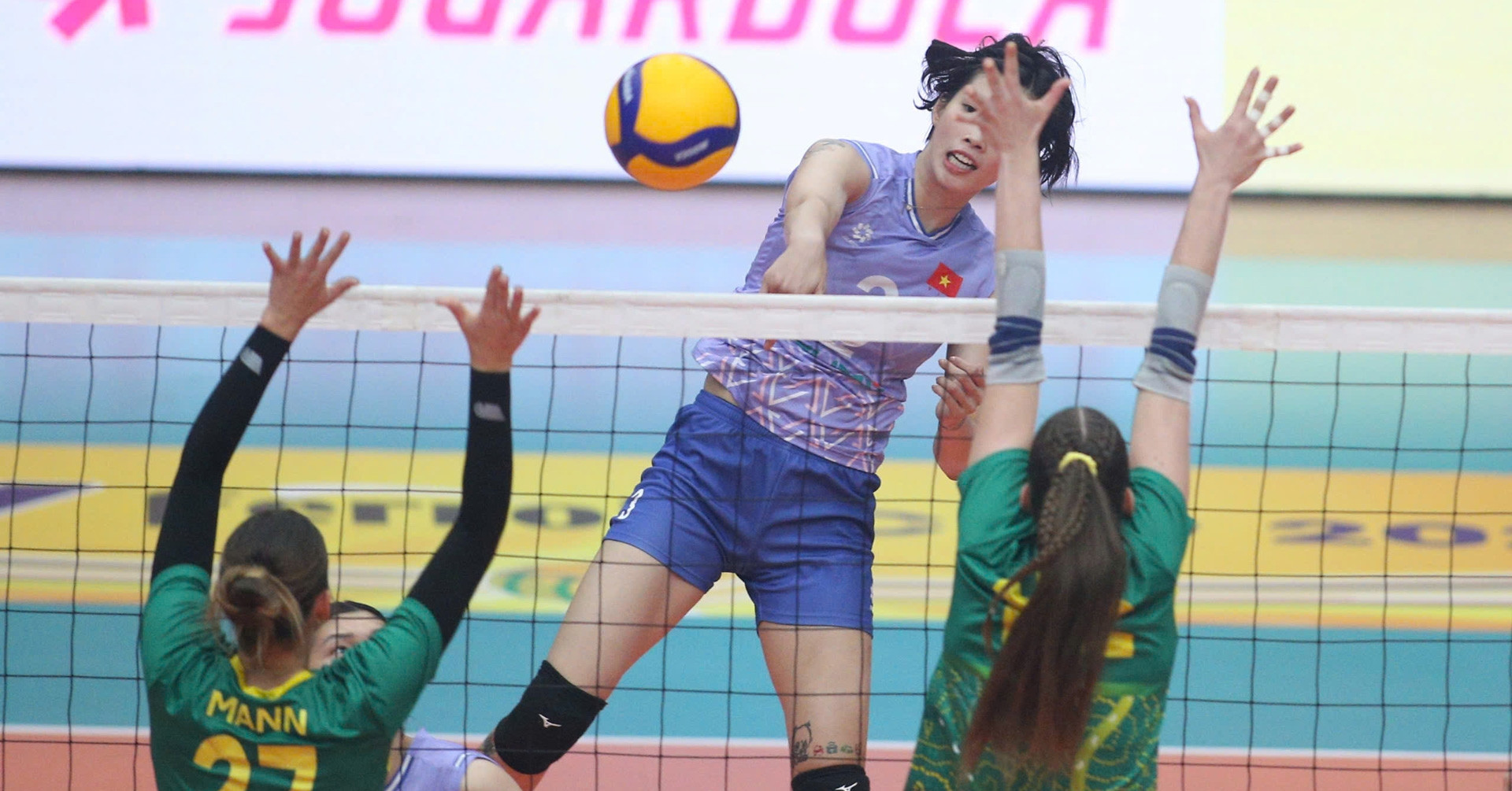 Trực tiếp bóng chuyền nữ Việt Nam 0-0 Philippines: Giằng co hấp dẫn