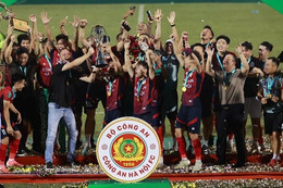 CAHN thắng đậm SLNA, vô địch Cúp Quốc gia