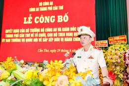 Chân dung giám đốc và 9 phó giám đốc Công an TP Cần Thơ mới