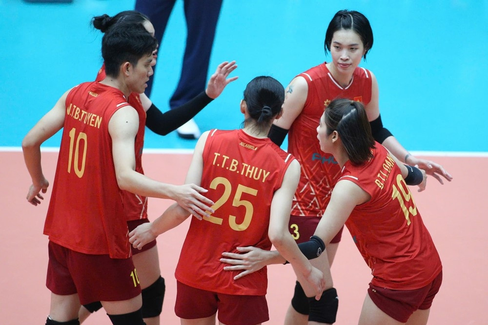 ĐT bóng chuyền nữ Việt Nam thắng 3-0 trước Philippines