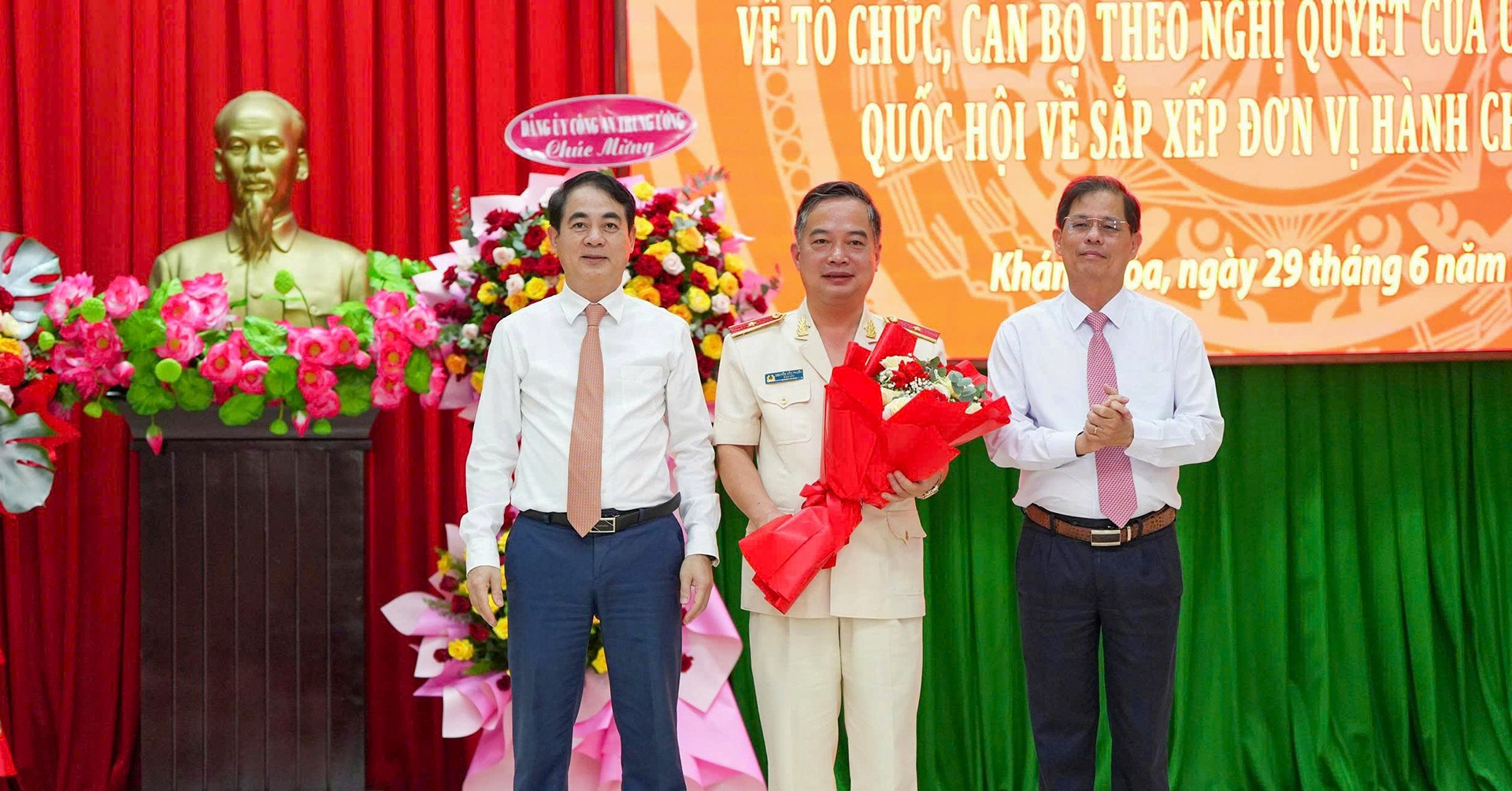 Khánh Hòa có 8 phó giám đốc Công an tỉnh sau sáp nhập với Ninh Thuận