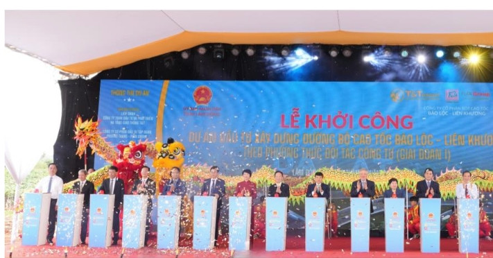 Khởi công dự án cao tốc Bảo Lộc - Liên Khương
