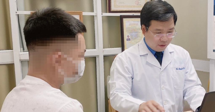 Nam thanh niên cầu cứu bác sĩ khi mắc bệnh do tình một đêm