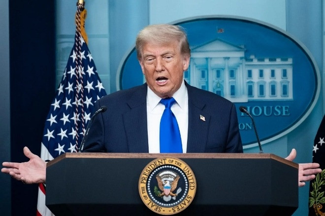 Ông Trump lên án vụ điều tra Thủ tướng Israel, lạc quan về lệnh ngừng bắn ở Gaza