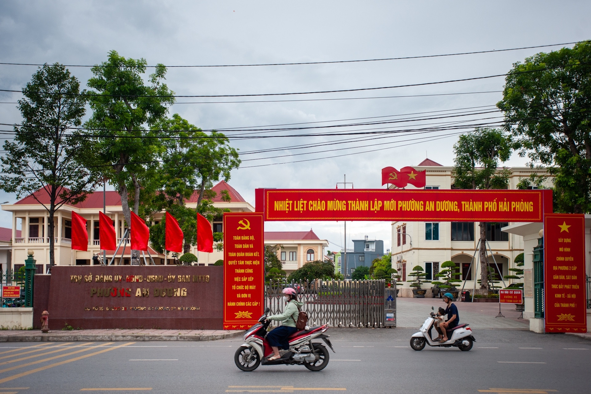 Tên gọi, trụ sở 114 xã, phường và 2 đặc khu của TP Hải Phòng từ 1/7