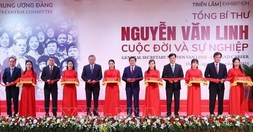 Tổng Bí thư Tô Lâm dự khai mạc Triển lãm 'Tổng Bí thư Nguyễn Văn Linh - Cuộc đời và sự nghiệp'