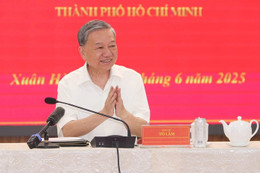 Tổng Bí thư Tô Lâm làm việc tại TPHCM