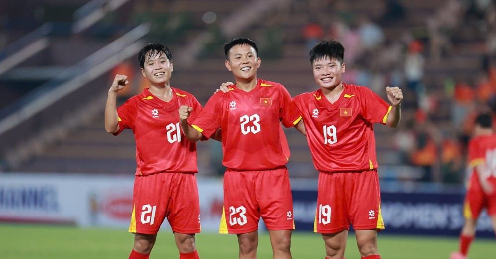 Tuyển nữ Việt Nam thắng to trận ra quân vòng loại Asian Cup