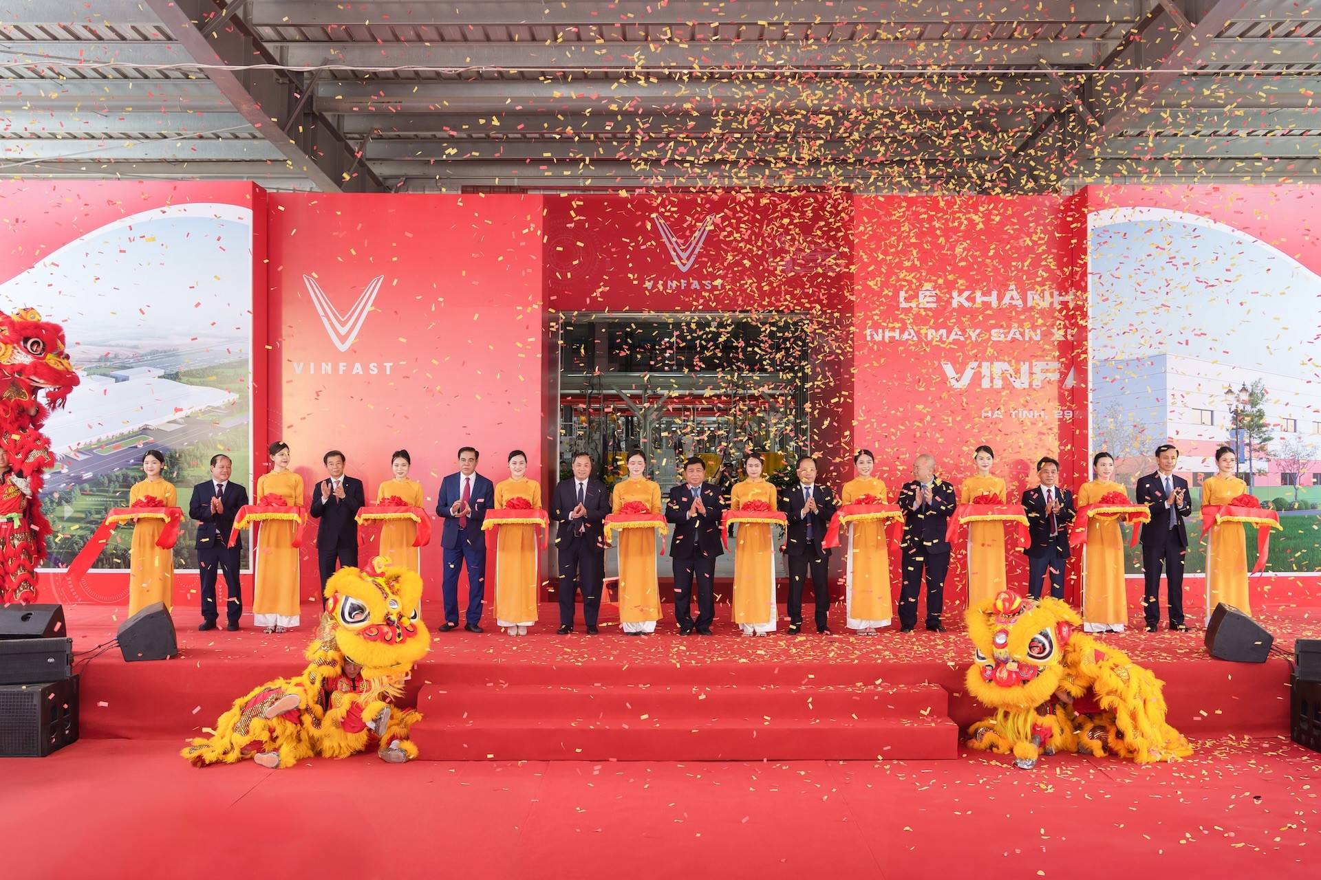 Vingroup khánh thành nhà máy sản xuất ôtô điện tại Hà Tĩnh