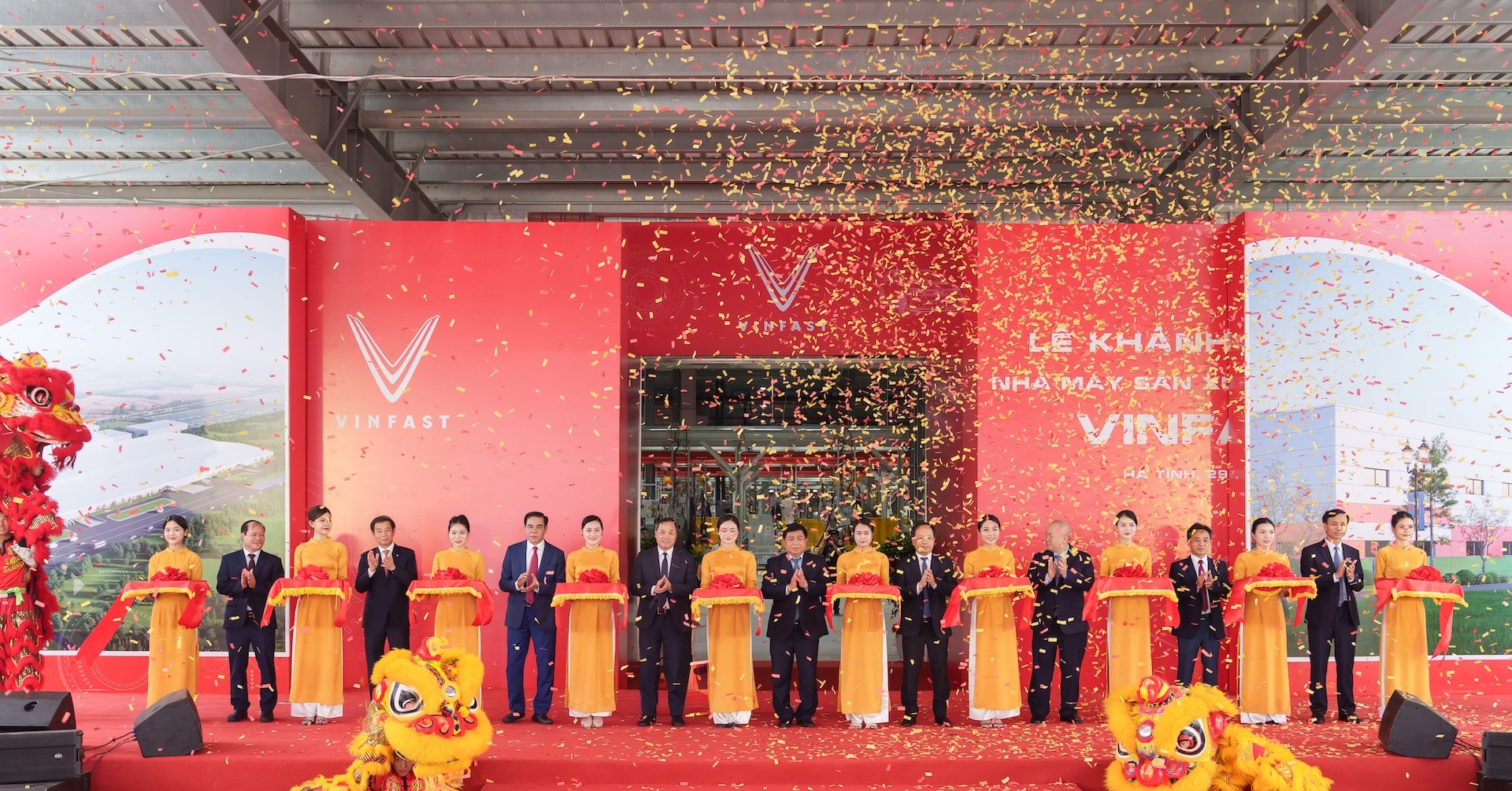 Vingroup khánh thành nhà máy sản xuất ôtô điện tại Hà Tĩnh