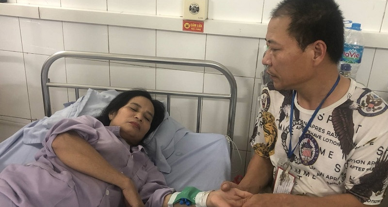 Cần 60 triệu đồng cứu sống người mẹ mắc bệnh tim nuôi con bị u não và cháu nhỏ