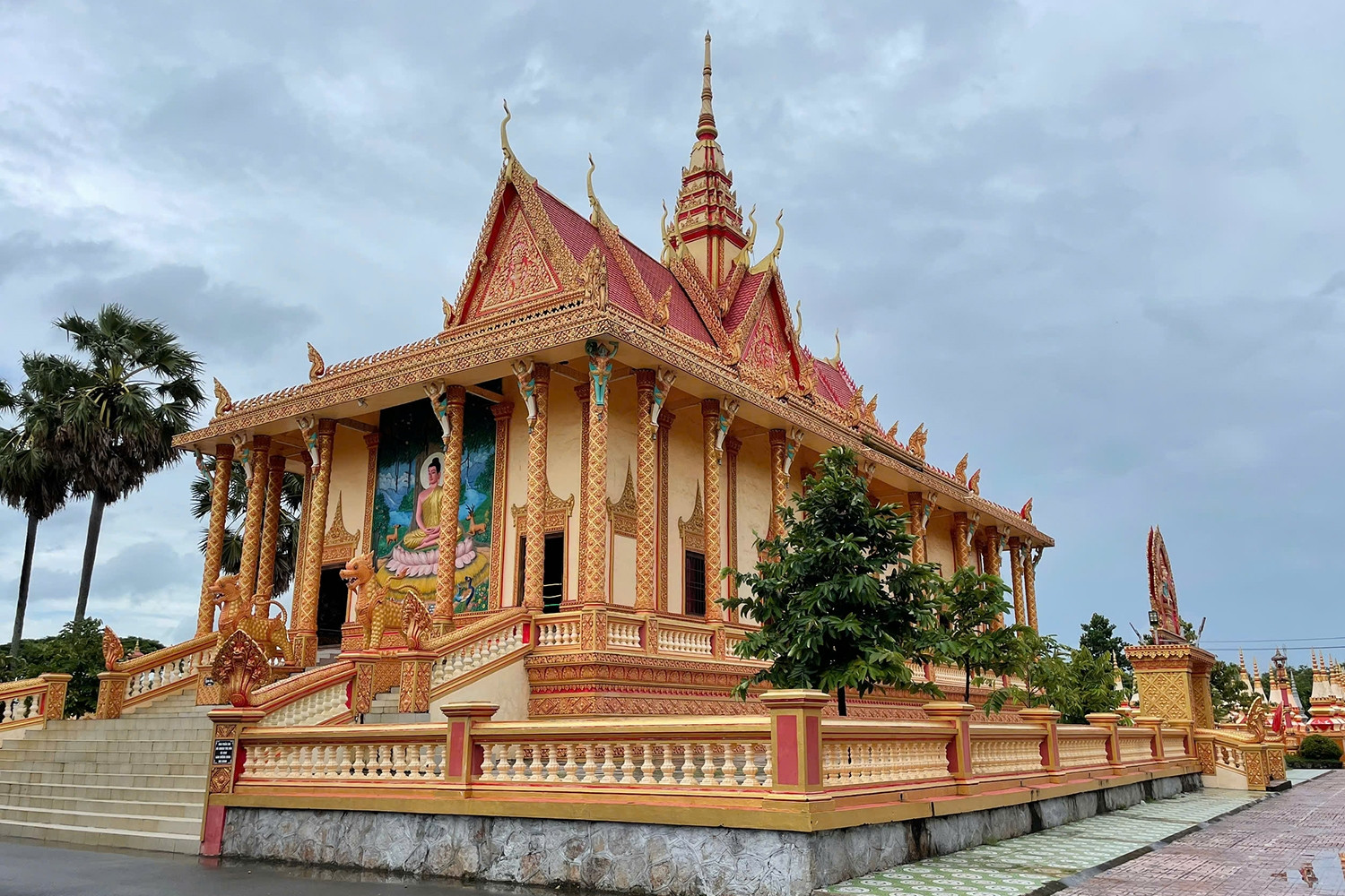 Ngôi chùa Khmer xứ biển Bạc Liêu, trăm năm quay mặt về hướng Đông