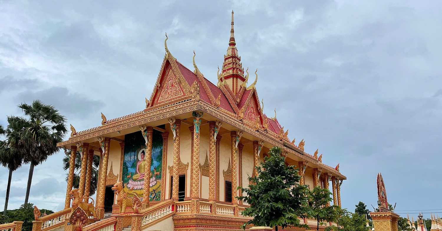 Ngôi chùa Khmer xứ biển Bạc Liêu, trăm năm quay mặt về hướng Đông