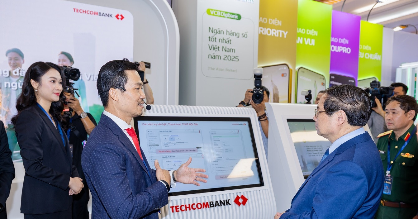 Techcombank trình diễn giải pháp đột phá tại tại Ngày Chuyển đổi số Ngân hàng