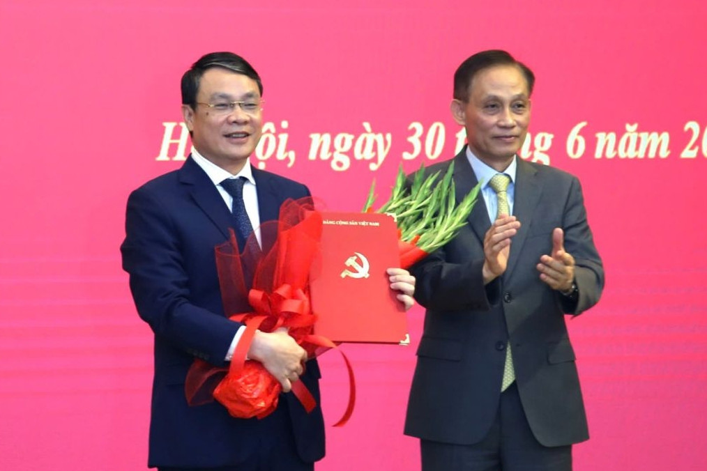 Bí thư Nam Định giữ chức Phó Chánh Văn phòng Trung ương Đảng