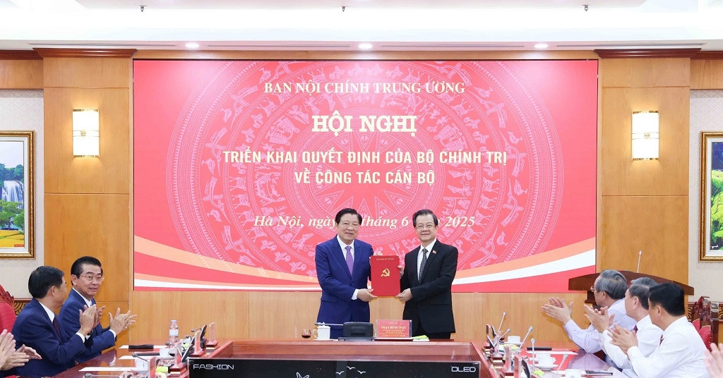 Bộ Chính trị điều động Bí thư An Giang làm Phó Trưởng Ban Nội chính Trung ương