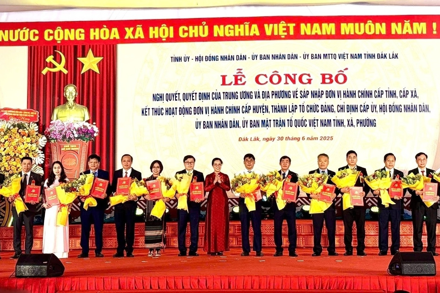 Danh sách 102 bí thư xã, phường mới ở Đắk Lắk