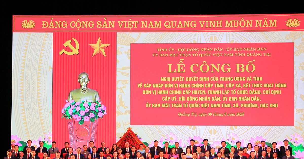 Danh sách 78 bí thư xã, phường, đặc khu mới ở Quảng Trị