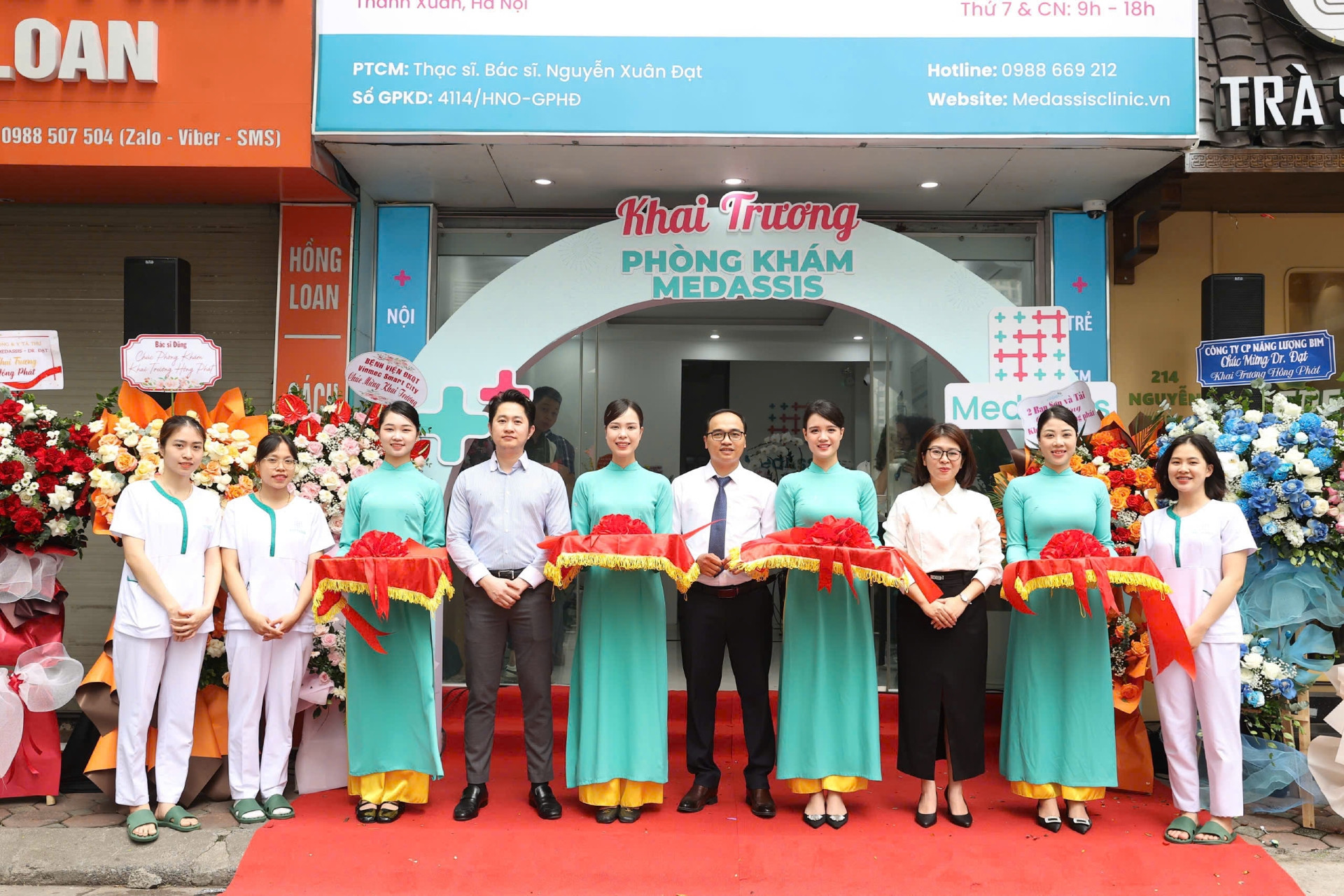 Khai trương phòng khám tai mũi họng MedAssis Dr. Đạt ở Thanh Xuân, Hà Nội